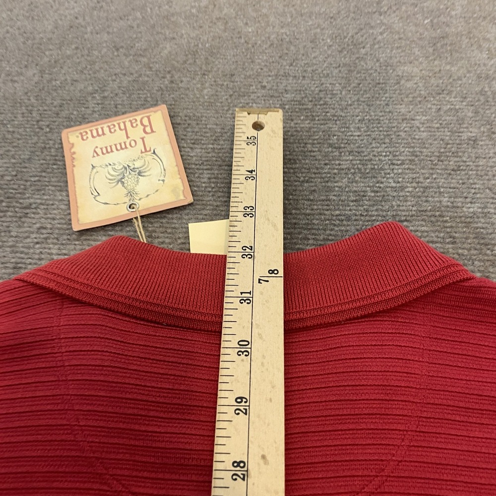 Tommy Bahama Rich Red Polo Shirt - Picture 8 of 9